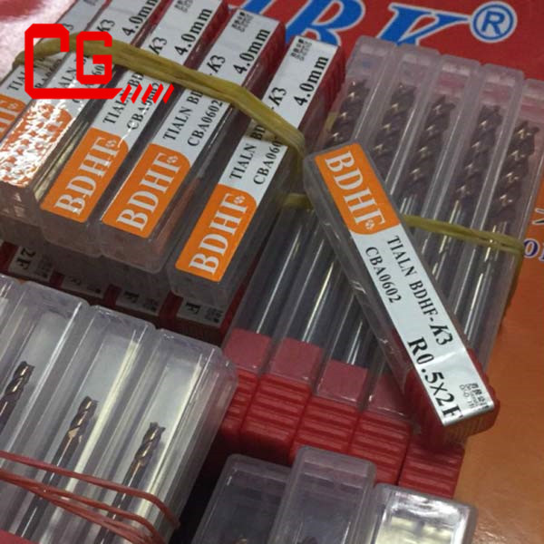 4刃平底钨钢铣刀